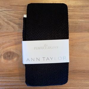 NWT Ann Taylor Black “The Perfect Tights”